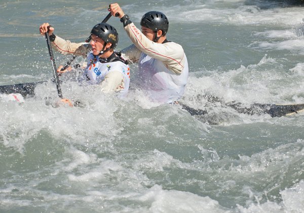 2013, Championnat d'Europe de Canoé à Bourg St Maurice