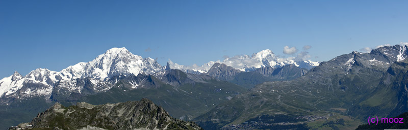 Pano mont blanc