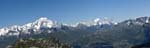 Pano mont blanc
